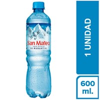 Agua SAN MATEO sin Gas Botella 600ml